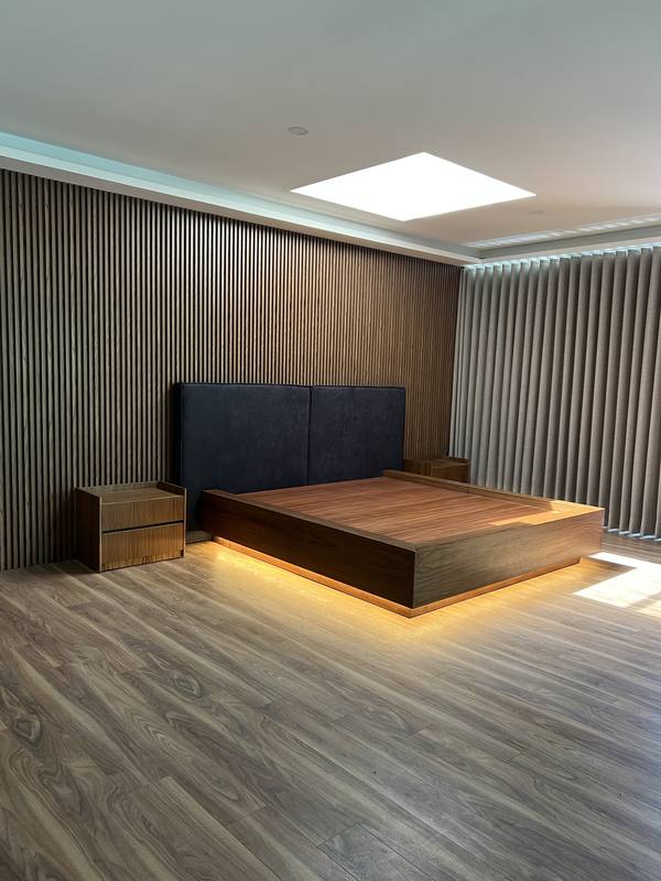 Recámara — cama flotante